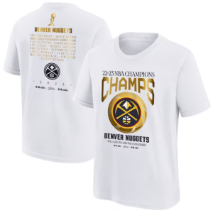 WE CAME SAW CONQUERED SHIRT Denver Nuggets 2023 NBA Finals Champions Celebration Roster