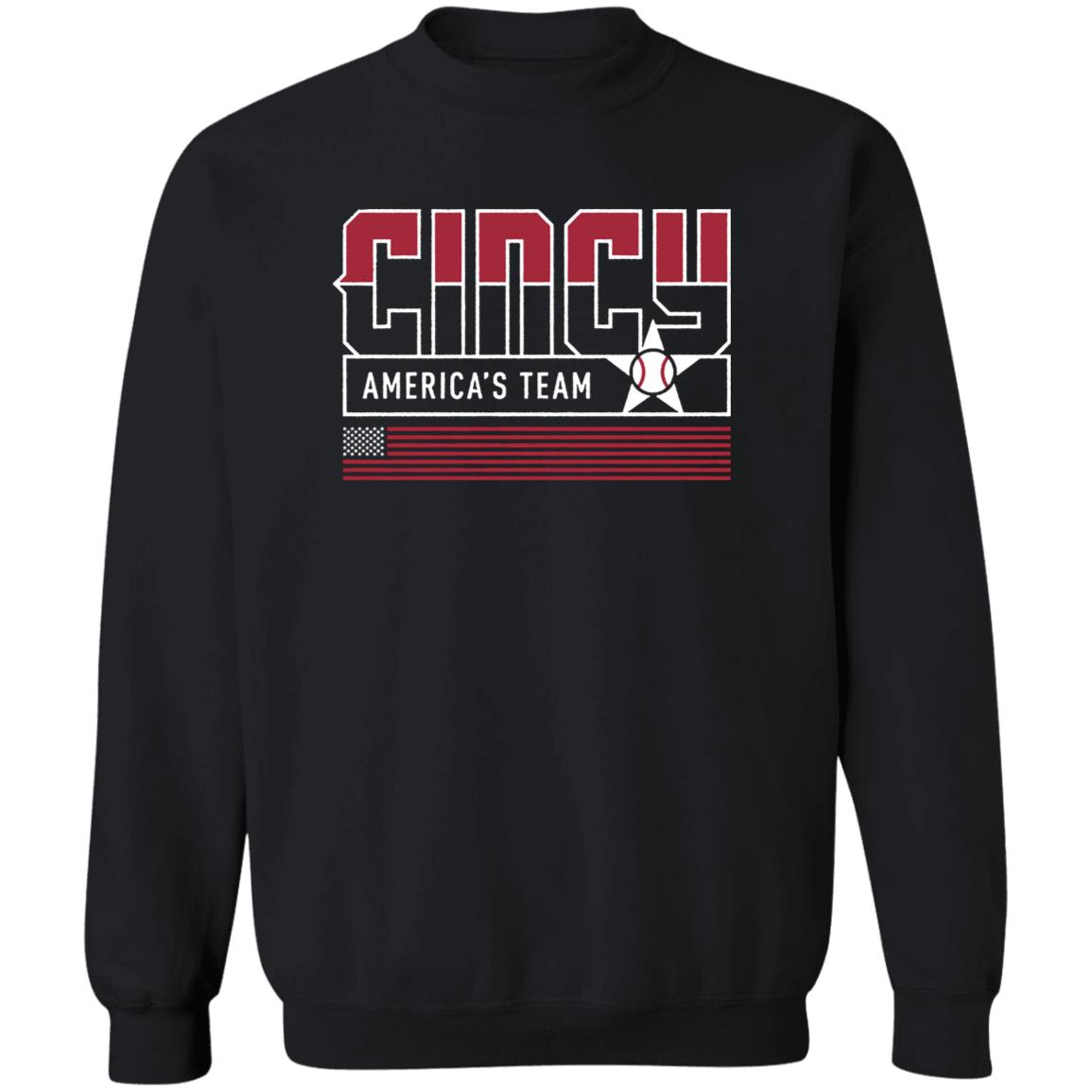 CINCY AMERICA'S TEAM SHIRT Cincinnati Reds - Ellieshirt