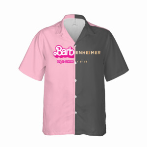 Barbenheimer Hawaiian Shirt BARBIE & OPPENHEIMER