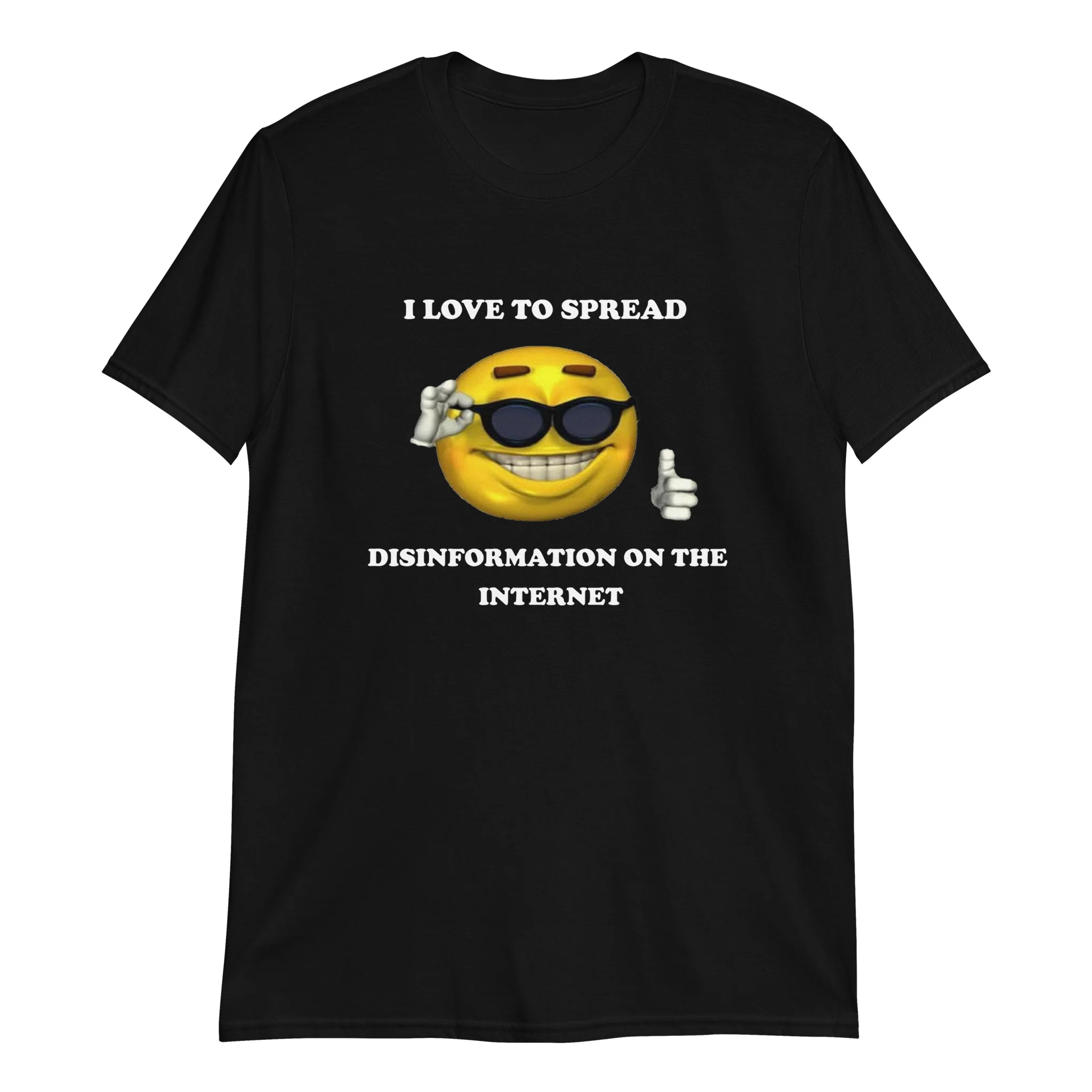 I Love To Spread Disinformation On The Internet Shirt Funny Emoji I Love To Spread Disinformation On The Internet Shirt Funny Emoji