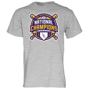LSU Tigers 2023 NCAA Men's Baseball College World Series Champions Official Logo T Shirt