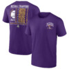 LSU Tigers 2023 NCAA Men's Baseball College World Series Champions Schedule T Shirt