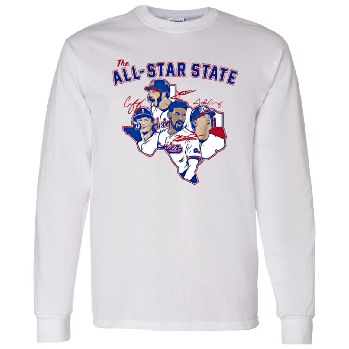 Texas Rangers All Star State shirt - Limotees