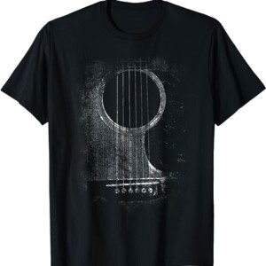 Acoustic Guitar Player Six String Classic Rock & Roll T Shirt