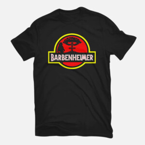 BARBENHEIMER PARK SHIRT Funny Jurassic Park logo, Barbie Movie 2023