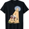 Cow Abduction UFO Alien Cow Abducted by UFO Spaceship T Shirt