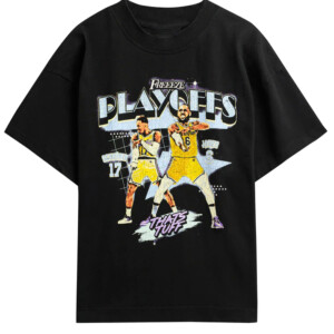 FREEEZE PLAYOFFS THATS TUFF SHIRT Dennis Schroder, LeBron James, Los Angeles Lakers