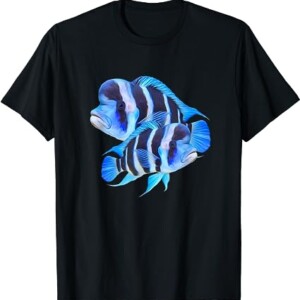 Frontosa Cichlid Fish Aquarium Owners Monster Fish Gift T Shirt