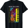Jazz Music New Orleans Music Festival Musical Souvenir T Shirt