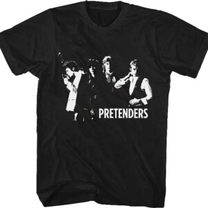 Pretenders Shirt 1980s Classic The English American Rock Band