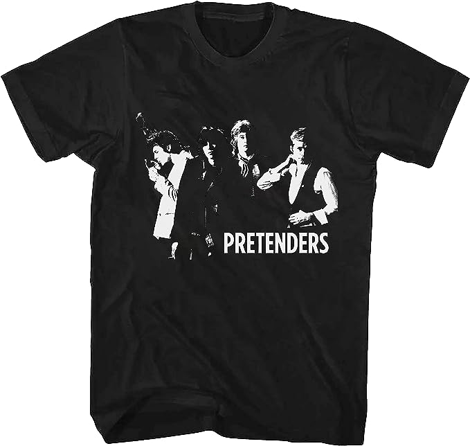 Pretenders Shirt 1980s Classic The English-American Rock Band Pretenders Shirt 1980s Classic The English American Rock Band