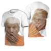 TRUMP ARRESTED T SHIRT TRUMP MUGSHOT