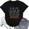 Teacher Shirts Women Love My Job for All The Little Reasons T Shirt School Shirt