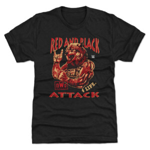nWo Red And Black Attack Shirt WWE