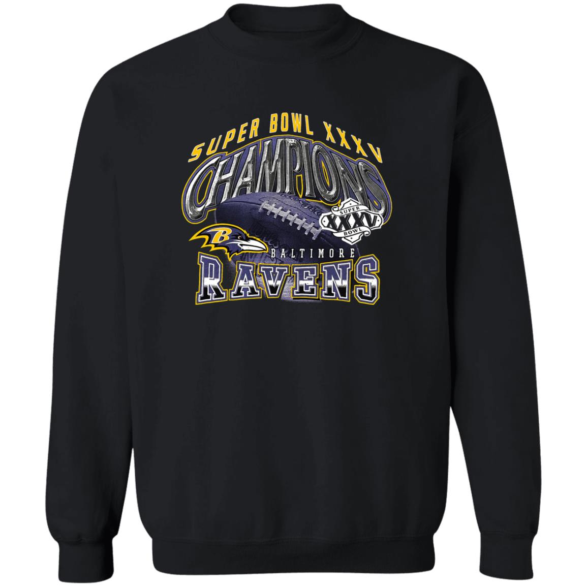 BALTIMORE RAVENS SUPER BOWL XXXV CHAMPIONS SHIRT - Ellieshirt