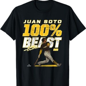 100% Beast Shirt MLBPA, Juan Soto, San Diego Padres