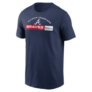 BRAVES NATIONAL LEAGUE EAST SHIRT 2023 NL East Division Champions, MLB 2023 Postseason. Atlanta Braves