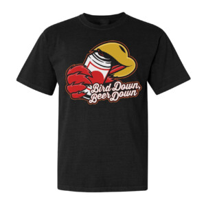 Bird Down, Beer Down Shirt Illinois State Redbirds