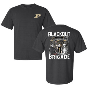 Blackout Brigade Shirt Purdue Boilermakers
