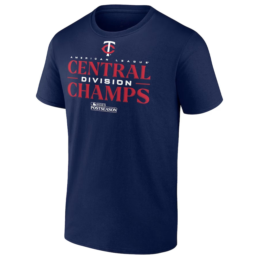 CENTRAL DIVISON CHAMPS SHIRT MLB 2023 Postseason, 2023 AL Central Division Champions, Minnesota Twins CENTRAL DIVISON CHAMPS SHIRT MLB 2023 Postseason, 2023 AL Central Division Champions, Minnesota Twins