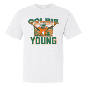 COLBIE YOUNG SHIRT Colbie Young, Miami Hurricanes