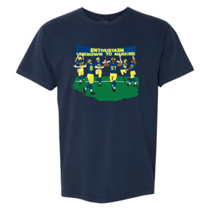 ENTHUSIASM UNKNOWN TO MANKIND SHIRT Michigan Wolverines