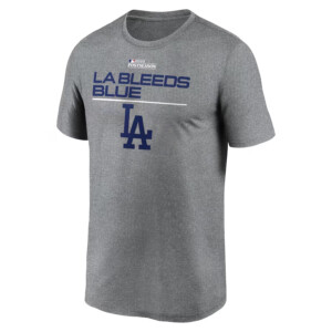 LA BLEEDS BLUE SHIRT MLB 2023 Postseason, Los Angeles Dodgers
