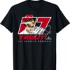 Mike Trout #27 Signature T Shirt MLBPA, Los Angeles Angels