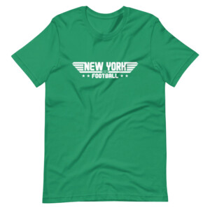 NEW YORK FOOTBALL WINGS T SHIRT Top Gun Logo, New York Jets