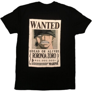 One Piece Roronoa Zoro Bounty T Shirt