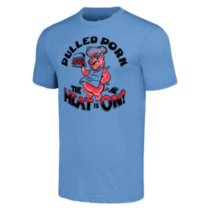PULLED PORK THE HEAT IS ON SHIRT Flavortown, Carolina Panthers