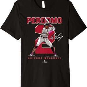 Perdomo #2 Signature Shirt MLBPA, Geraldo Perdomo, Arizona Diamondbacks