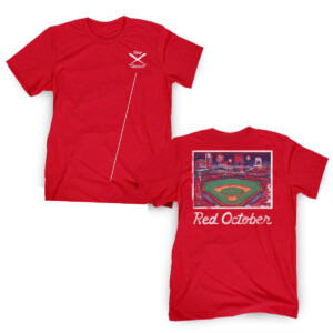 Red October Shirt Citizens Bank Park, Philadelphia Phillies
