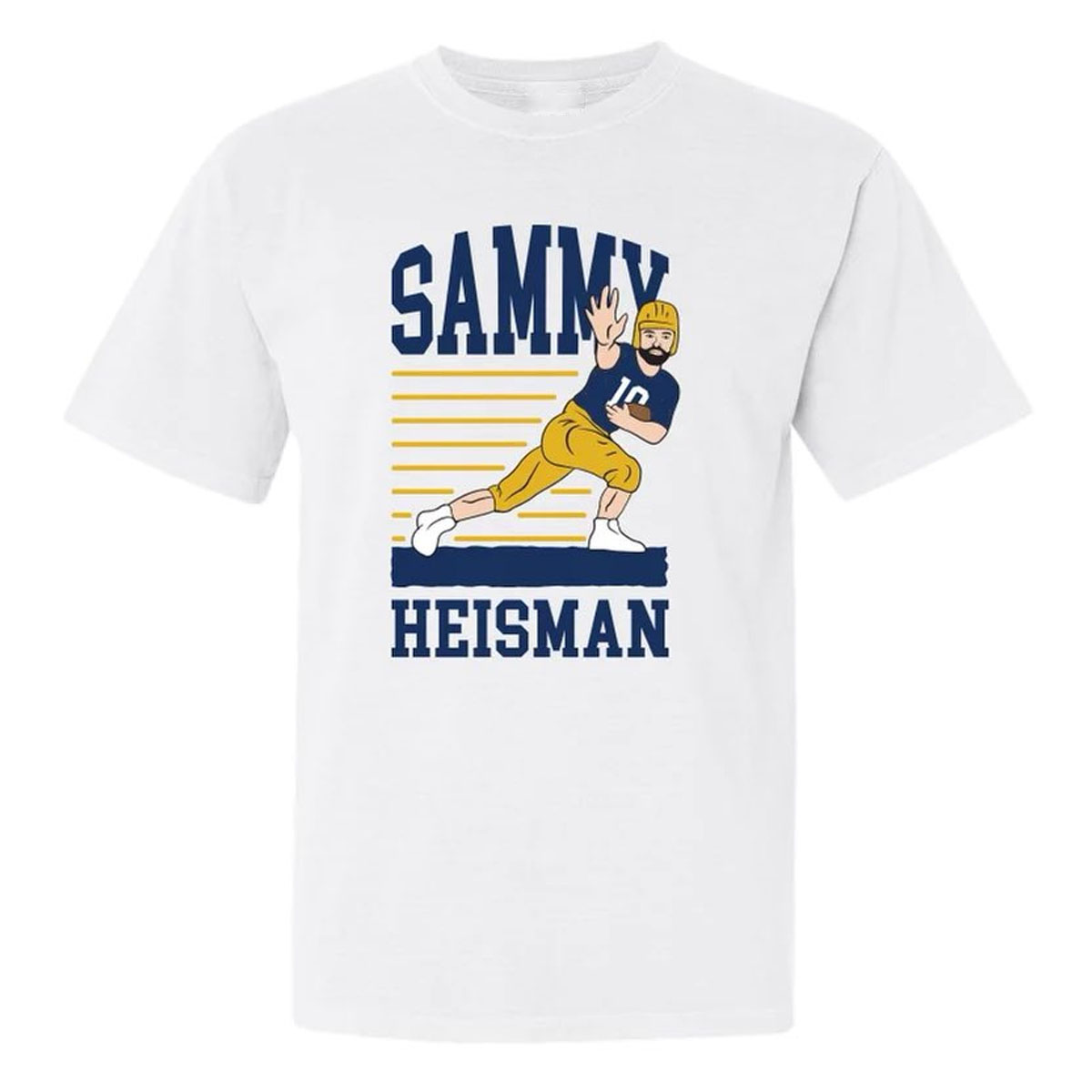 SAMMY HEISMAN SHIRT Sam Hartman, Notre Dame Fighting Irish SAMMY HEISMAN SHIRT Sam Hartman, Notre Dame Fighting Irish