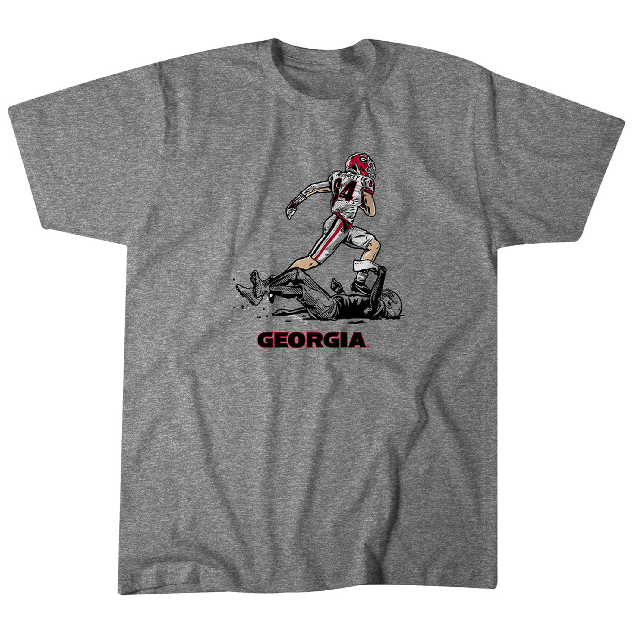 SUPERSTAR POSE SHIRT Ladd McConkey, Georgia Bulldogs SUPERSTAR POSE SHIRT Ladd McConkey, Georgia Bulldogs