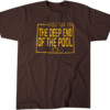 TAKE 'EM TO THE DEEP END OF THE POOL SHIRT Andrew Peasley, Wyoming Cowboys