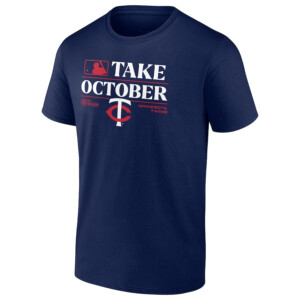 TAKE OCTOBER SHIRT MLB 2023 Postseason, 2023 AL Central Division Champions, Minnesota Twins