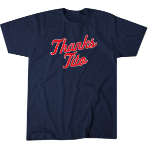 THANKS TITO SHIRT Terry Francona, Cleveland Guardians