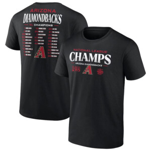 2023 American League Champions Roster T Shirt Arizona Diamondbacks