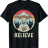 Alien Believe Alien Shirt Gift For Alien Believer Long Sleeve T Shirt