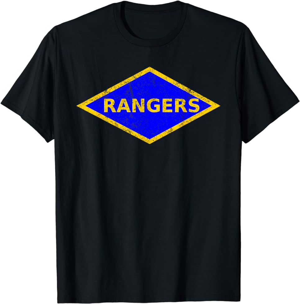 Army Ranger Diamond Vintage 75th Ranger Regiment T-Shirt Army Ranger Diamond Vintage 75th Ranger Regiment T-Shirt