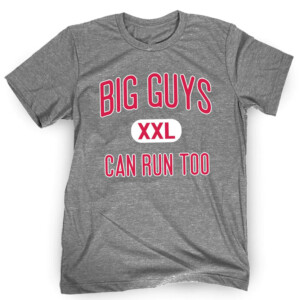 BIG GUYS XXL CAN RUN TOO SHIRT Kyle Schwarber, Philadelphia Phillies