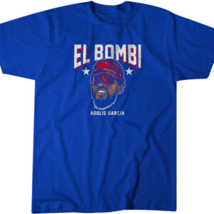 EL BOMBI SWING T SHIRT Adolis Garcia, Texas Rangers