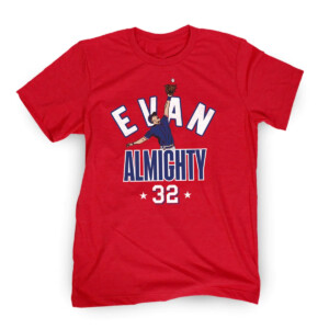 EVAN ALMIGHTY SHIRT Evan Carter, Texas Rangers