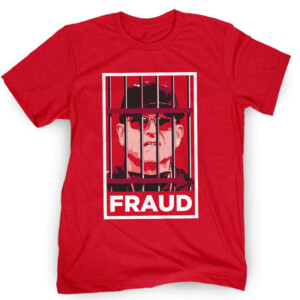 FRAUD LOCK HIM UP SHIRT Jim Harbaugh, Michigan Wolverines