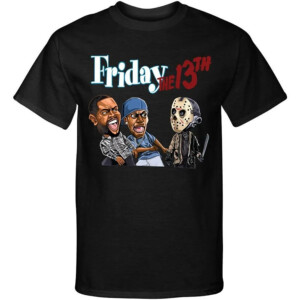 Friday Movie Halloween The 13th Horror Jason Deebo Smokey Graphic Tee Shirt Ice Cube And Chris Tucker San Diego Padres