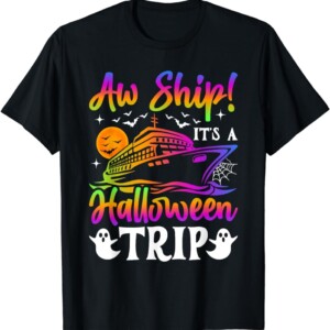 Funny Trip Halloween Cruise Squad Family 2023 Cruising Crew T Shirt