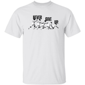 Never Give Up Shirt Garett Bolles, Denver Broncos