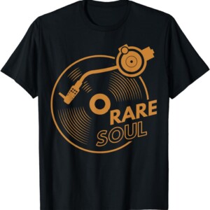 Rare Soul Music DJ Shirt Idea Turntable Vintage Old School T Shirt