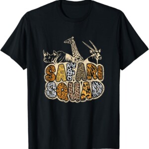 Safari Squad African Halloween Vintage T Shirt